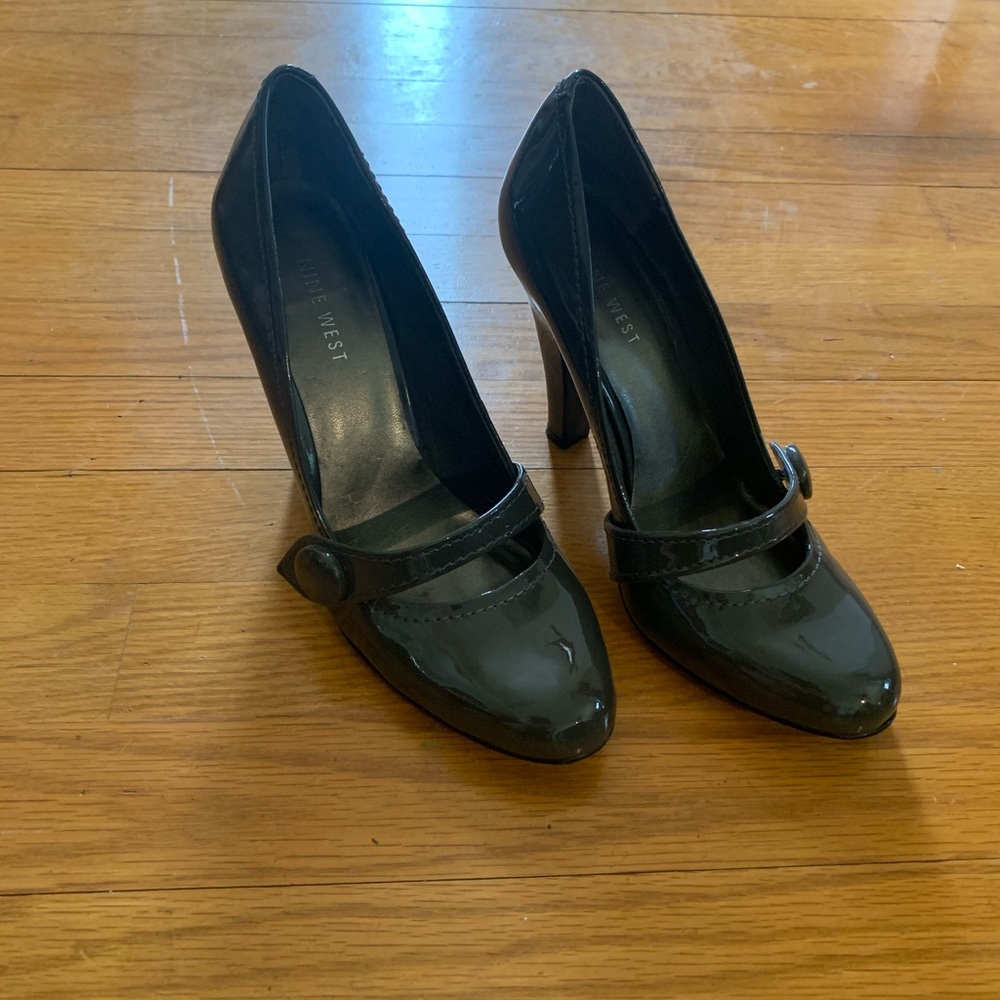 Nine West Patent Leather Mary Janes